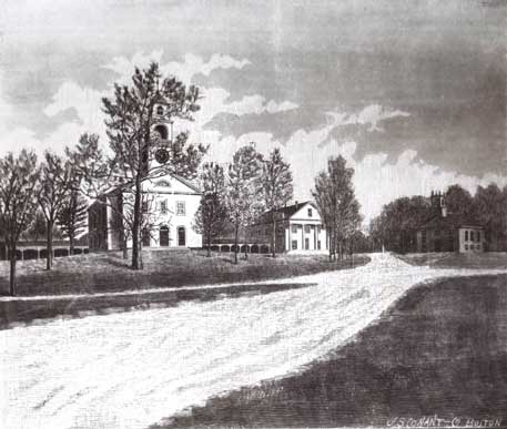 etching of Sudbury center