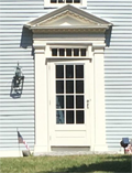 The Loring Parsonage Front Entrance