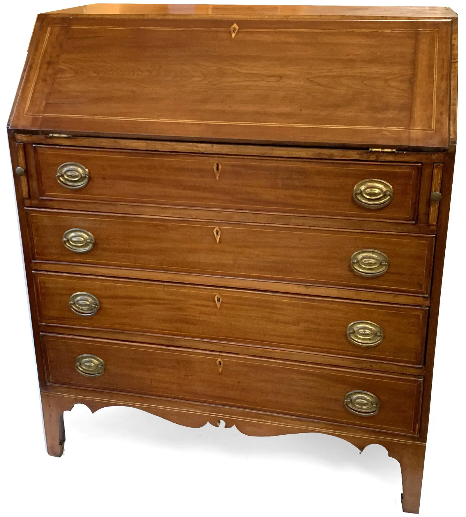 Samuel Noyes Made Federal Desk, c. 1810